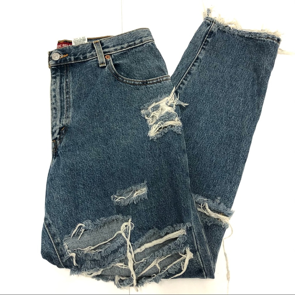 90's Levi's 550 Classic Relaxed Tapered Jeans